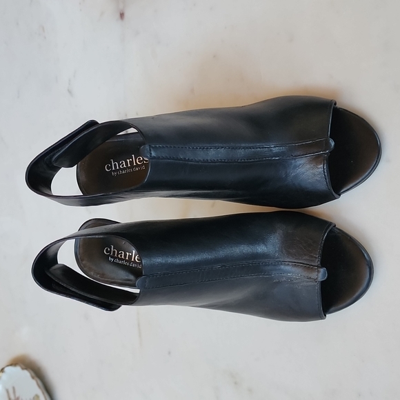 NWT Charles by Charles David Imperial II black sandals size 7.5 - Picture 5 of 15